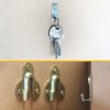 Adiyer 10pcs Heavy Duty T-Head J-Shaped Hangers 304 Stainless Steel