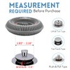 Hair Catcher for Shower Drain & Bathtub – TubRing Pop-Up