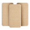 3-Piece Cat Scratching Mat Set, Robust and Durable, Cat Sisal