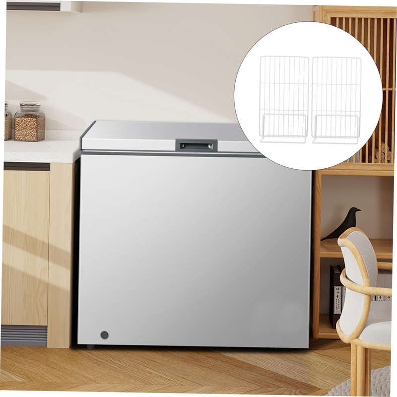 CIYODO Refrigerator Partition Iron Organizer for Freezer Shelf Dividers Fridge