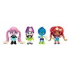 Pinypon - Terrific Friends 4-Pack Vampire Figures, Werewolf, Skeleton Girl