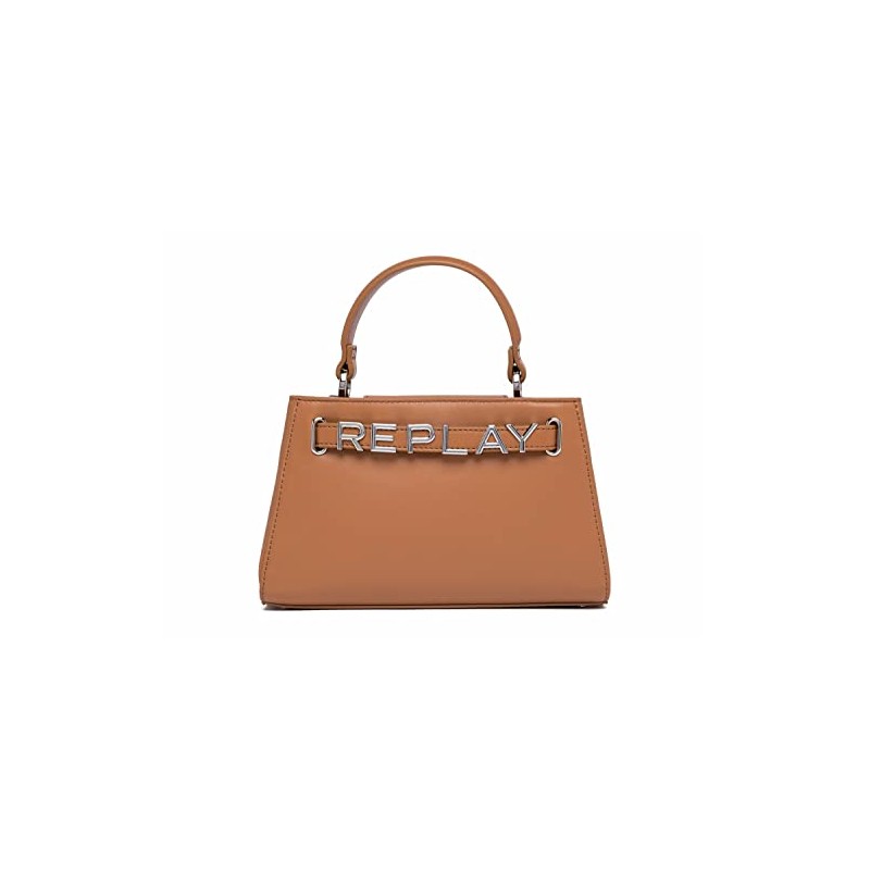 Replay Women's Fw3379 Handbag, 060 Brick Brown