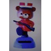 Solar Powered - Dancing Soldier Bear With Gun