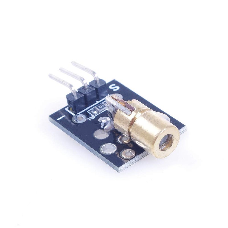 ANGEEK 5 V KY-008 650nm Laser Sensor Module for Arduino