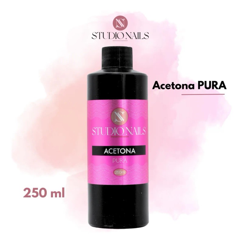 Diluyente Para Esmalte De Uñas Studio Nails Acetona Pura De