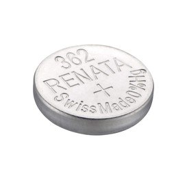4 Renata 362 Button Cell Watch 0% Hg Mercury Free Batteries