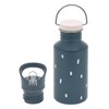 Lässig Bottle Stainless Steel Happy Prints Midnight Blue