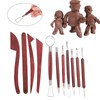 11pcs Pottery Sculpting Set Portable Polymer Clay Sculpture Carving Knife