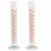 RPS-IND 2-Pack 100ml Graduated Cylinder, Borosilicate Glass