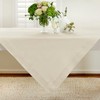 Solino Home Linen Tablecloth – 100% Pure Linen Birch Tablecloth
