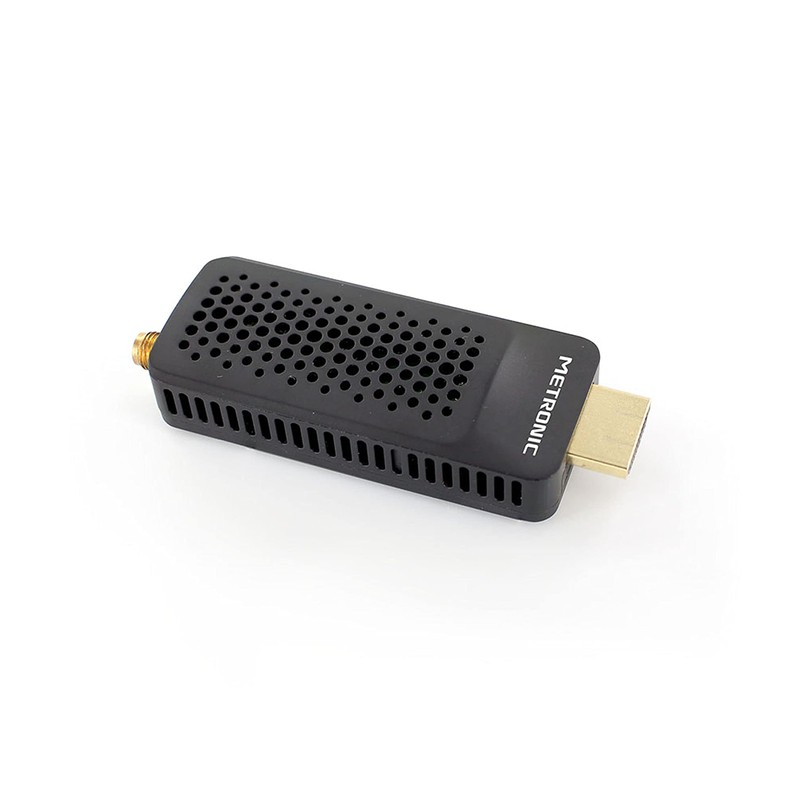 Metronic 441625 Tuner Receiver DVB-T DVB-T, Supports DVB-T2 Dongle Stick