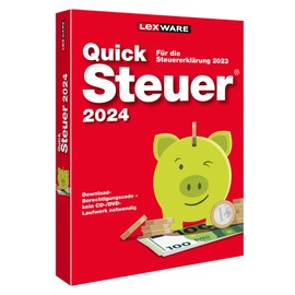 QuickSteuer 2024 (für Steuerjahr 2023) | Minibox | Private und gewerbliche Steuererklärung