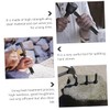 LALAFINA 2 pcs Professional Stone Splitter Tool Sturdy Wedge for