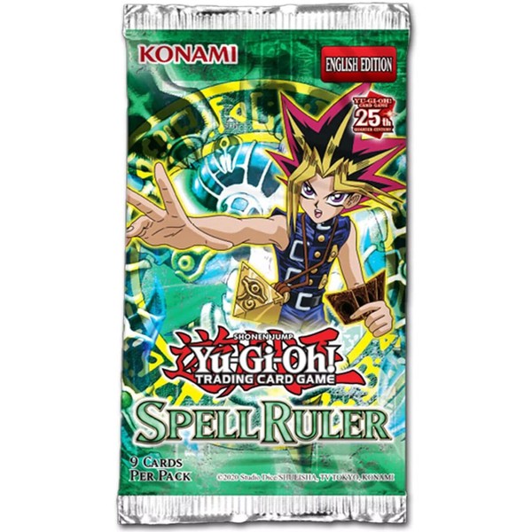 Yu-Gi-Oh! - Spell Ruler Booster - Reprint Unlimited Edition (Booster pack of 9 cards)