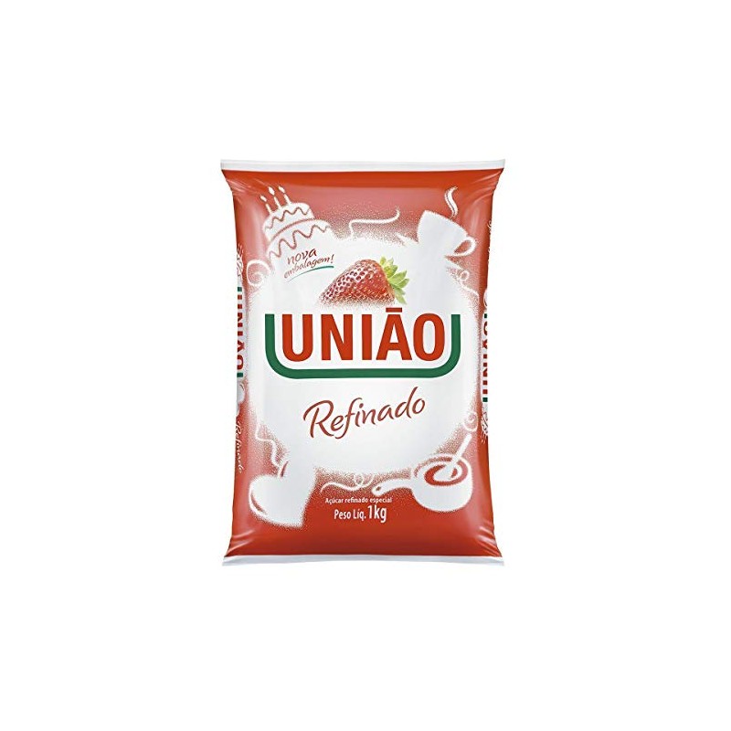 Refined Sugar - UNIÂO 1kg / Açúcar Refinado - UNIÂO