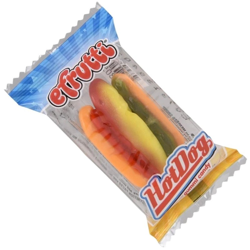 eFrutti Hot Dog Gummis 60 Pack, 19 Ounce