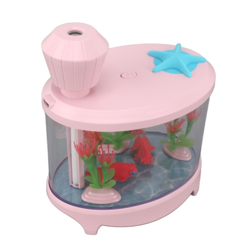 Micro Landscape Humidifier Fish Tank Modeling Ultra Sound USB Low
