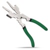 INJOYTEC 8-Inch MIG Welding Pliers Nozzle Cleaner Rounded Hammer Face