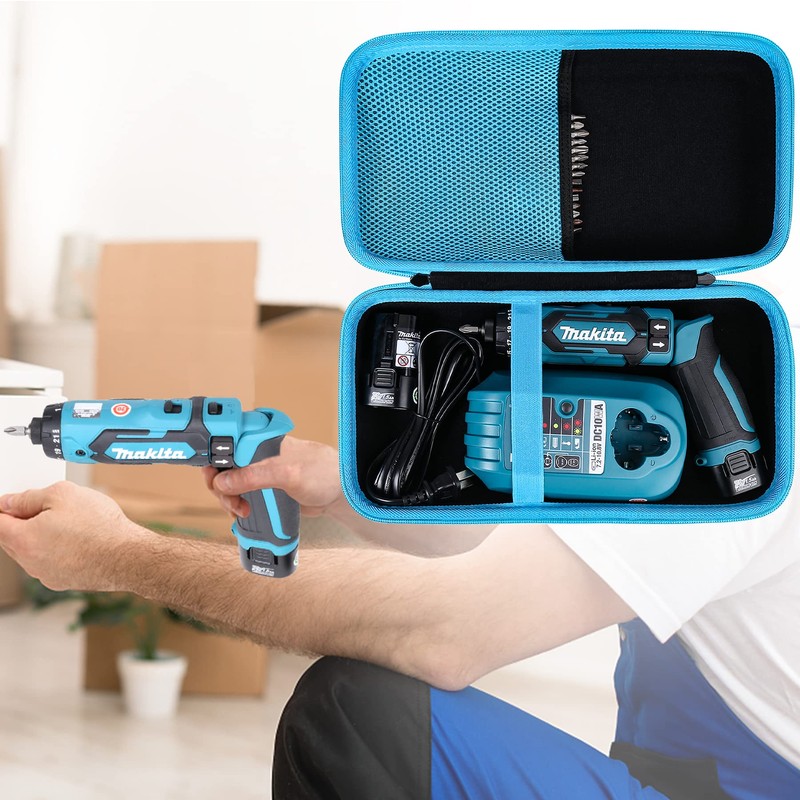 [Khanka Dedicated Storage Case] Compatible Makita Pen Impact Driver TD022DZB/TD021DSHSP/DF012DZB/DF012DZ/TD022DSHXO
