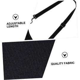 KICHOUSE 1pc Portable Gimbal Stabilizer Carrier Bag for Smooth Durable Storage Pouch with Zipper Shoulder Strap Compatible with Smooth Osmo Black