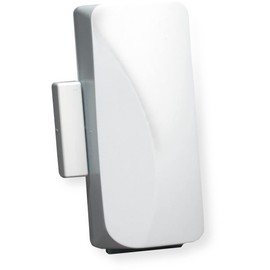 Alula RE201 Door/Window Sensor, Secure Encrypted Wireless Transmissions, Compatible with Honeywell Systems, (1) Door/Window Zone and 2 External Contact Zones