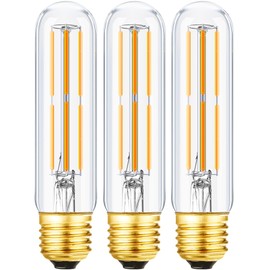 Leools 12V LED Bulb 6W 600Lm - E26/E27 Base - 12-24V AC/DC - Ideal for Off-Grid Solar Battery Systems, RVs, Marine Lighting - Energy Saving 60W Equivalent - Soft White 3000K,3 Pack