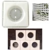 MWYZGmold Concrete Hollow Brick Mold,Reusable ABS Concrete molds,Indoor/Outdoor Wall Decoration,