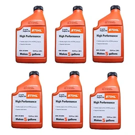 STIHL 0781 319 8010 12.8 Ounce High Performance 2 Cycle Engine Oil, 6 Pack