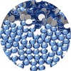 NCB 2000pcs Flatback Round Glass Nail Art Rhinestones Crystal for