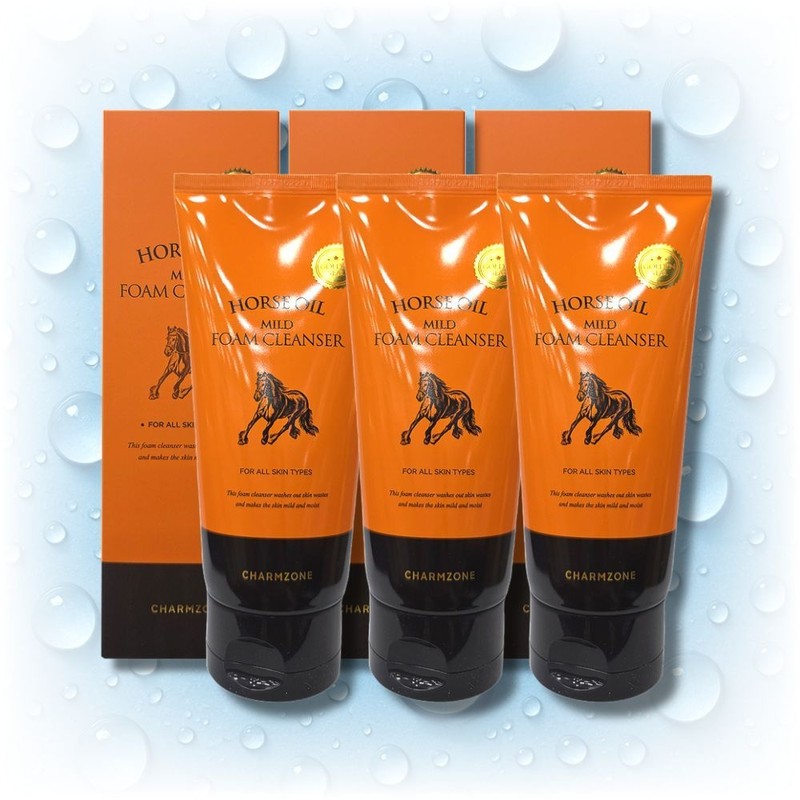 Charmzone 민감러 장벽보호 촉촉세안 마유 마일드 약산성 폼클렌저 150ml 3개