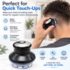 Cordless Circular Hair Clipper – 3–12 mm Self-Haircut Trimmer with