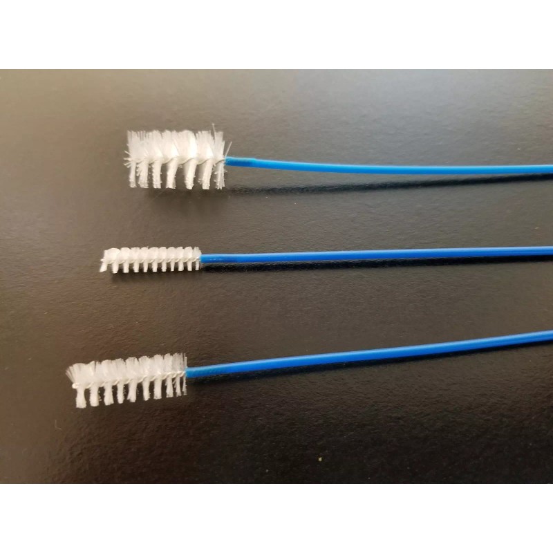 HIGHTBRUSH #BP8 8MM NYLON TUBE BRUSH INSTRUMENT CLEANING 14''LONG POLYHANDLE
