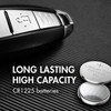 Tenergy 3 Volt Battery CR1225, Button Cell Batteries, Ideal for