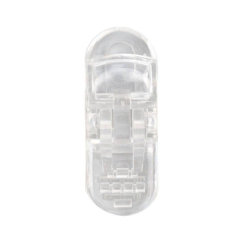 20pcs Hearing Aid Lanyard Clip ABS Portable Transparent Clip Accessory
