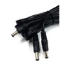 Komine EK-203 1162 Motorcycle Glove Harness 12V Black