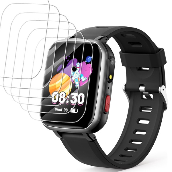 4 Pack Kids Smart watch Screen Protector Compatible with Zicor