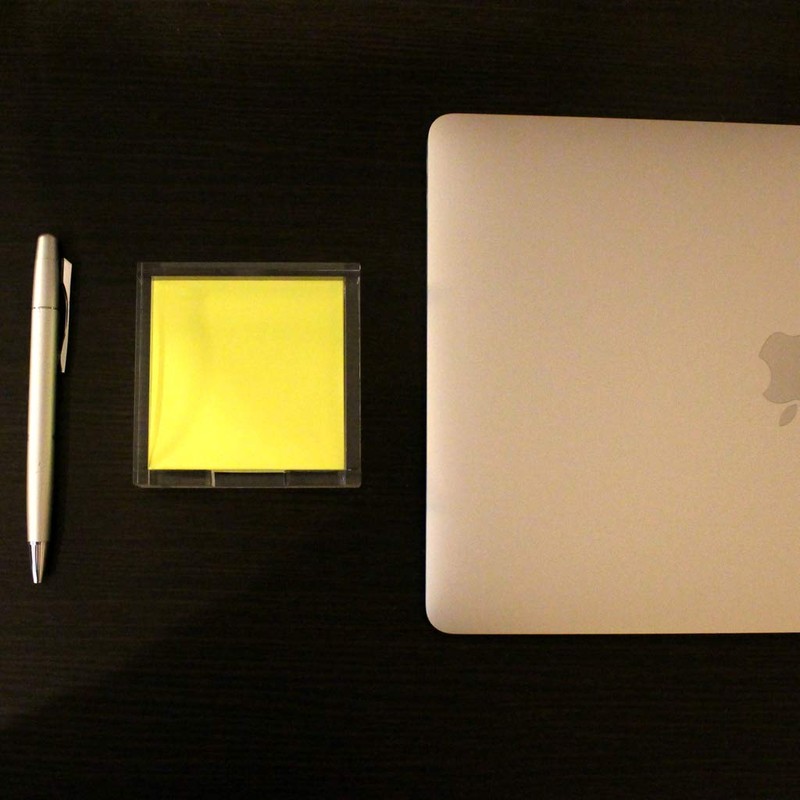 GemRich Sticky Note Holder, Sticky Note Case, Post-it Case, Memo