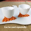 Saijer Egg Cup, Egg Cup Set Cartoon Egg Stand Egg