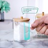 MKLZ 3 Pcs Qtip Holder and Cotton Round Pad Dispenser