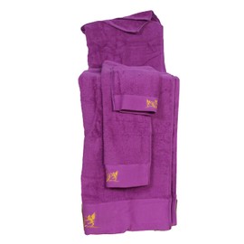 Agnes-Luxury Quality Ultra-Absorbent 100% Cotton, Extra Large Bath/Beach Towel 600g Including a Face and Hand Towel.