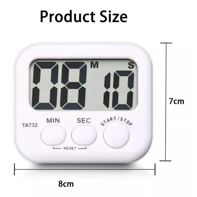 CL Timer Temporizador Digital Cuenta Regresiva Cronometro 100m