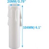 Chandelier Candle Sleeves, ECUDIS E12 Candle Socket Covers, 4 Inch