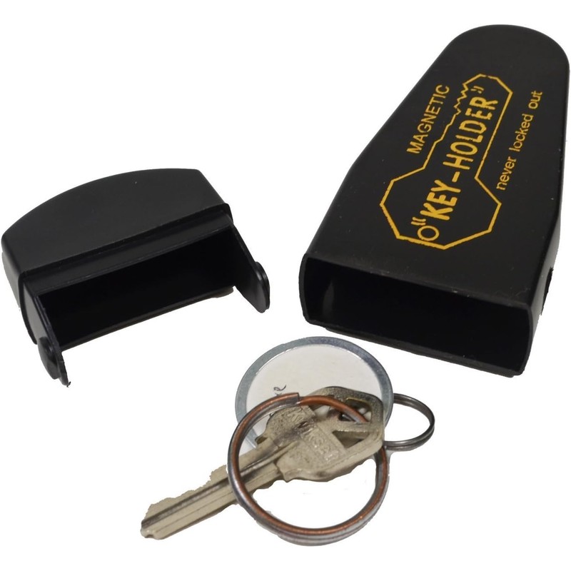 Security Large Magnetic Hide-A-Key Holder for Over-Sized Keys - Extra-Strong