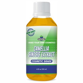 MYOC Camellia Liquid Extract | Cosmetic Grade Botanical Ingredient | Non-Edible | Herbal Extract for DIY Skincare & Haircare | 120ml / 4.05 Fl Oz