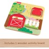 Fisher-Price Juguete para Bebés Tablero Animalitos de Madera para bebés