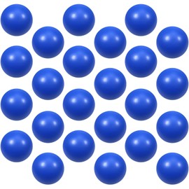 kymqlyw 24 Pcs Blue Foam Stress Ball Squeeze Stress Relief Balls for Kids and Adults Hand Exercise Sensory Squishy Relief Toys for Anxiety ADHD Autism （Blue）