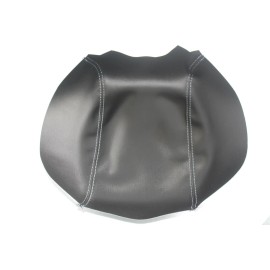 Ford Fits 10-19 Ford Taurus Synthetic Leather Center Console Lid Cover w/Gray Stitch