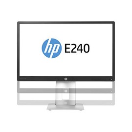 HP M1N99AA#ABA EliteDisplay E240 23.8'' 1080p Full HD LED-Backlit LCD Monitor, Black/Silver
