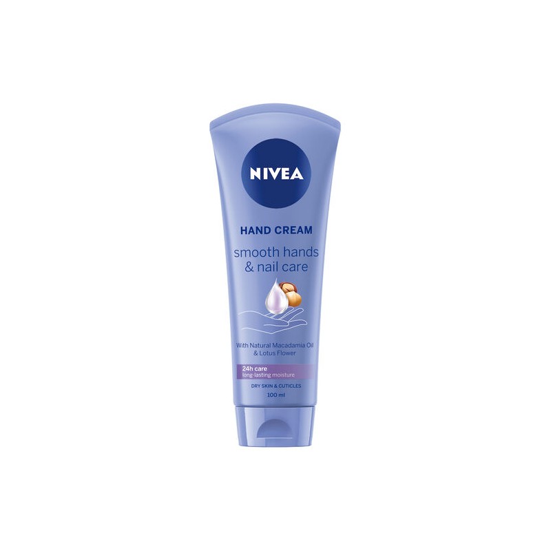 Nivea Smooth Hands & Nail Care Cream 100ml