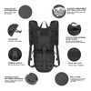 Insulated Hydration Backpack Waterproof Multi Compartment Large Capacity Thermal Water